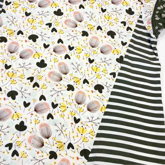 Matilda Jane Gentle Breeze Flutter Sleeve Floral Top Size Small - Picture 4 of 8